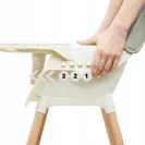 Krzesełko do karmienia Moby System 91 x 45,5 x 56 cm Amelia 2 szary