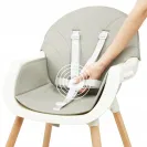 Krzesełko do karmienia Moby System 91 x 45,5 x 56 cm Amelia 2 szary