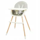 Krzesełko do karmienia Moby System 91 x 45,5 x 56 cm Amelia 2 szary