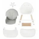 Krzesełko do karmienia Moby System 91 x 45,5 x 56 cm Amelia 2 szary