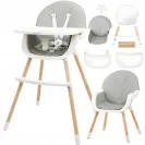 Krzesełko do karmienia Moby System 91 x 45,5 x 56 cm Amelia 2 szary