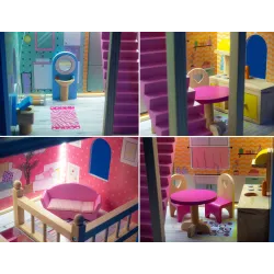 Domek dla lalek Mamabrum Domki dla lalek 90 cm W0A405