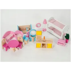 Domek dla lalek Mamabrum Domki dla lalek 90 cm W0A405