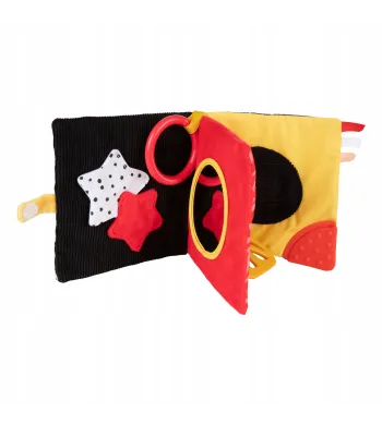 Canpol babies Sensoryczna miękka książeczka edukacyjna BabiesBoo 68/097