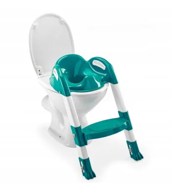 Nakładka na sedes SCHODKI Thermobaby dla dziecka różowy szmaragdowy