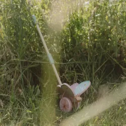 Drewniany Pchacz z motylkiem Little Dutch - Fairy Garden LD7343