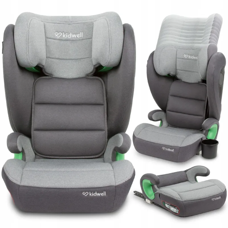 Kidwell Fotelik WESTON i-Size 100-150 15-36kg  Dark grey