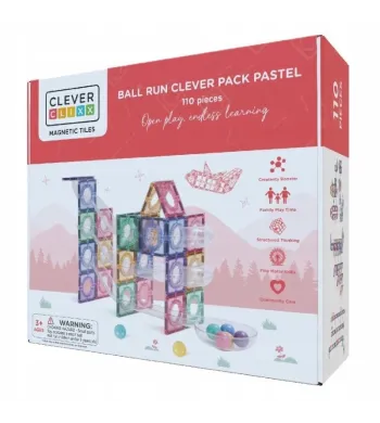 Clever klocki magnetyczne 110el+15el Inventive Pack