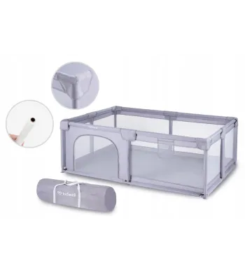 KIDWELL KOJEC PLAC ZABAW FANKO Gray 120x180