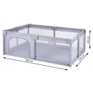 KIDWELL KOJEC PLAC ZABAW FANKO Gray 120x180