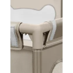 LIONELO Duży Kojec dziecięcy Plac zabaw z podłogą WILLOW BEIGE