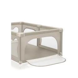 LIONELO Duży Kojec dziecięcy Plac zabaw z podłogą WILLOW BEIGE