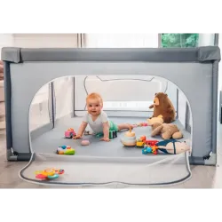 LIONELO Duży Kojec dziecięcy Plac zabaw z podłogą WILLOW BEIGE