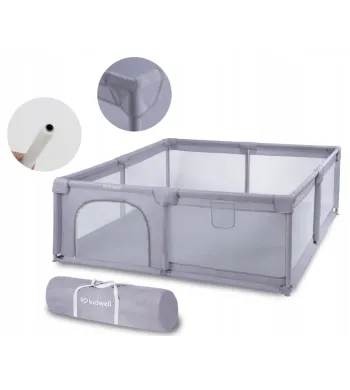 KIDWELL KOJEC PLAC ZABAW FANKO Gray 180x200cm