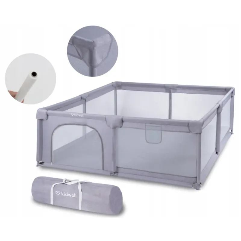 KIDWELL KOJEC PLAC ZABAW FANKO Gray 180x200cm