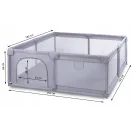 KIDWELL KOJEC PLAC ZABAW FANKO Gray 180x200cm