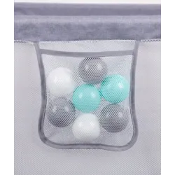 KIDWELL KOJEC PLAC ZABAW FANKO Gray 180x200cm