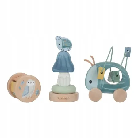 Little Dutch Drewniany zestaw prezentowy Forest Friends  LD7256