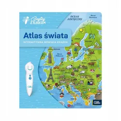 Czytaj z Albikiem. Książka Atlas Świata