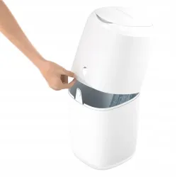 Kosz na pieluchy Angelcare  z wkładem szary