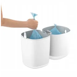 Kosz na pieluchy Angelcare  z wkładem szary