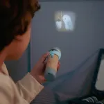 LITTE DUTCH Latarka projektor Błękit LD4781