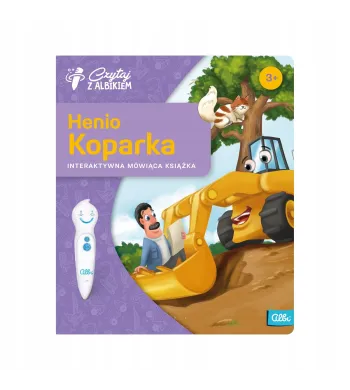 Czytaj z Albikiem. Książka Henio Koparka