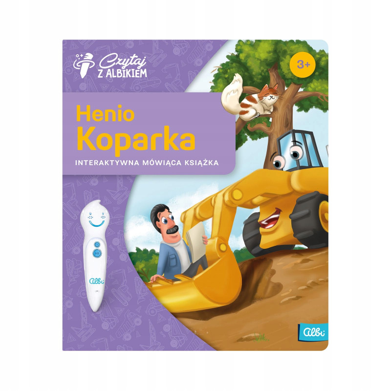 Czytaj z Albikiem. Książka Henio Koparka