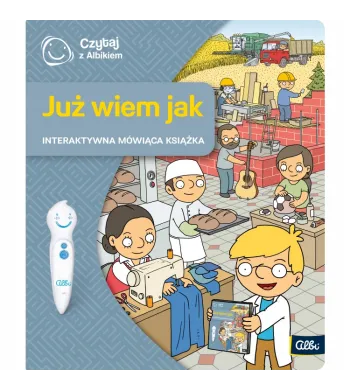 Czytaj z Albikiem. Książka Już wiem jak QU7