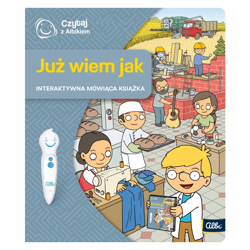 Czytaj z Albikiem. Książka Już wiem jak QU7