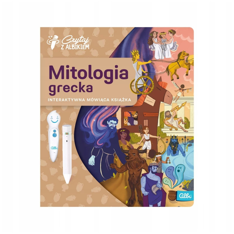 Czytaj z Albikiem. Książka Mitologia A4Y