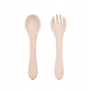 PETITE&MARS Silikonowe sztućce TAKE&MATCH Desert Sand 6m+