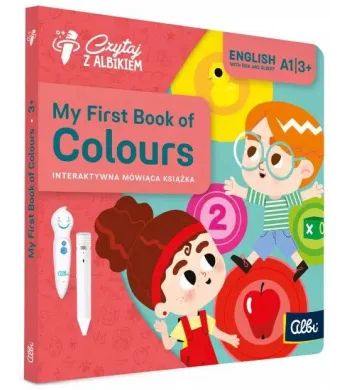 Czytaj z Albikiem. Książka My First book of colours AVM