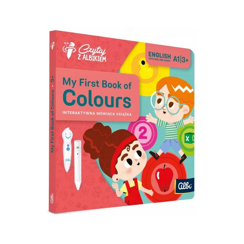 Czytaj z Albikiem. Książka My First book of colours AVM