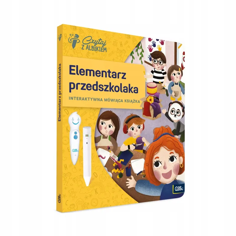 Albik Książka Elementarz Przedszkolaka BG0 Albik Książka Elementarz Przedszkolaka BG0