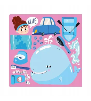 Czytaj z Albikiem. Książka My First book of colours AVM