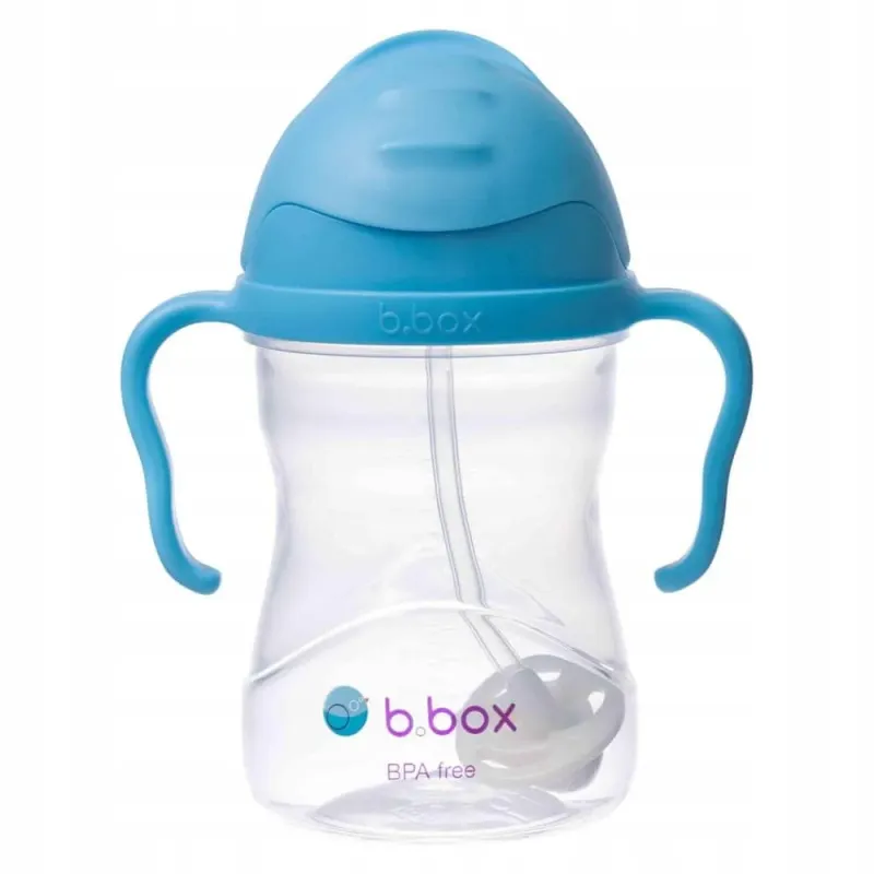 B.BOX BIDON KUBEK Z OBCIĄŻONĄ SŁOMKĄ RURKĄ DLA DZIECI 240ml borówkowy B.BOX BIDON KUBEK Z OBCIĄŻONĄ SŁOMKĄ RURKĄ DLA DZIECI 240ml borówkowy