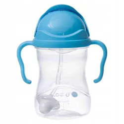 B.BOX BIDON KUBEK Z OBCIĄŻONĄ SŁOMKĄ RURKĄ DLA DZIECI 240ml borówkowy B.BOX BIDON KUBEK Z OBCIĄŻONĄ SŁOMKĄ RURKĄ DLA DZIECI 240ml borówkowy