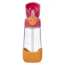 B.BOX BIDON BUTELKA TRITANOWA DO PICIA ZE SŁOMKĄ  450ML Strawberry Shake
