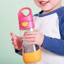 B.BOX BIDON BUTELKA TRITANOWA DO PICIA ZE SŁOMKĄ  450ML Strawberry Shake