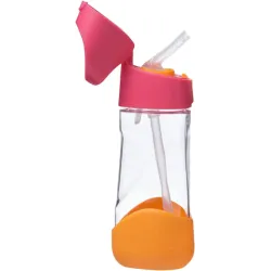B.BOX BIDON BUTELKA TRITANOWA DO PICIA ZE SŁOMKĄ  450ML Strawberry Shake B.BOX BIDON BUTELKA TRITANOWA DO PICIA ZE SŁOMKĄ  450ML Strawberry Shake
