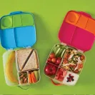 B.BOX duży lunchbox śniadaniówka z wkładem chłodzącym Blue Slate