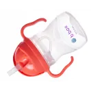 B.BOX BIDON KUBEK Z OBCIĄŻONĄ SŁOMKĄ RURKĄ DLA DZIECI 240ml arbuzowy