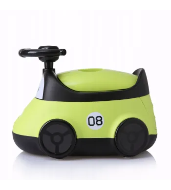 BabyHood nocnik dziecięcy Autko z wyjmowanym wkładem zielony