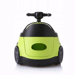 BabyHood nocnik dziecięcy Autko z wyjmowanym wkładem zielony