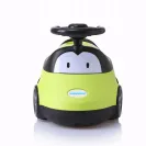 BabyHood nocnik dziecięcy Autko z wyjmowanym wkładem zielony