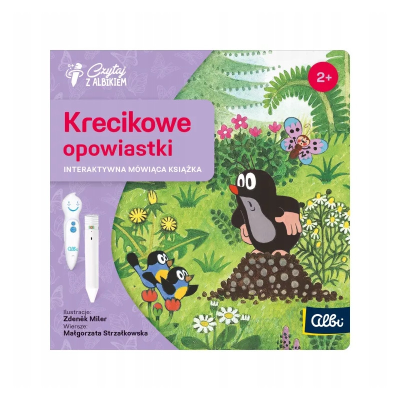 Czytaj z Albikiem. Książka Przygody Krecika