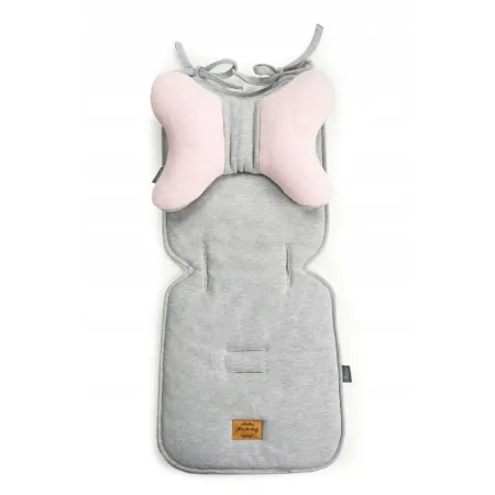 Wkładka do spacerówki Floo For Baby kolor szary-róż