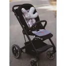 Wkładka do spacerówki Infantilo kolor różowy z szarym motylkiem