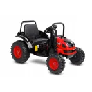 Toyz Traktor na akumulator z przyczepką Caretero Hector red
